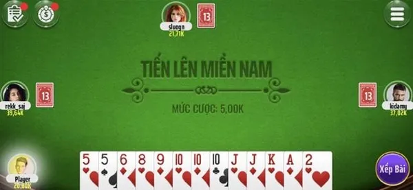 game bài - Tiến lên miền nam