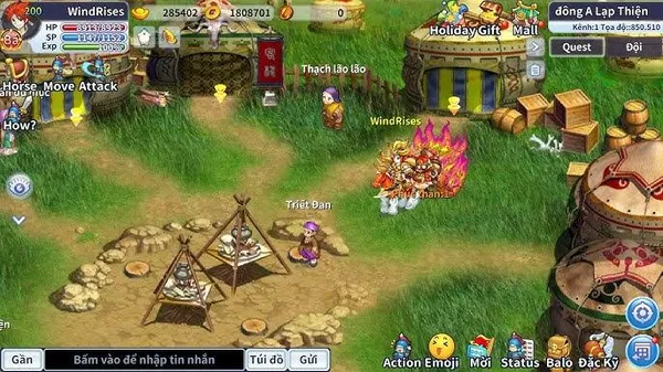 game 2d online - Thiện Nữ Mobile