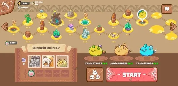 game axie infinity - Axie Infinity: PVE