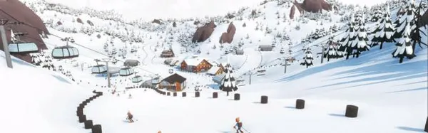 game trượt tuyết - Just Ski