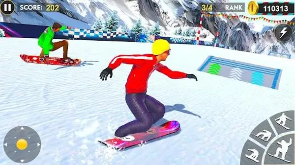 game trượt tuyết - Snowboard Master 3D